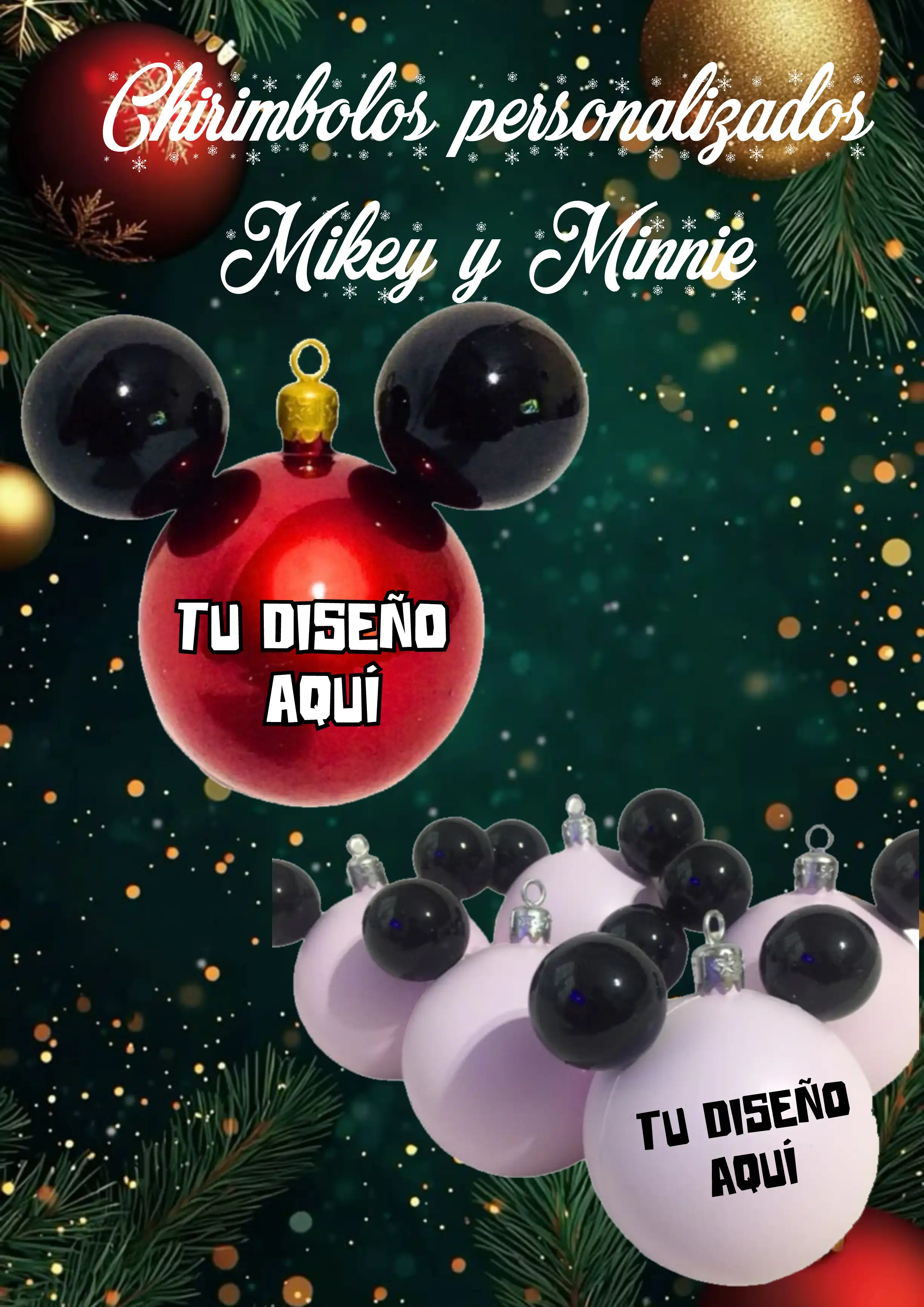 Esfera Navideña forma