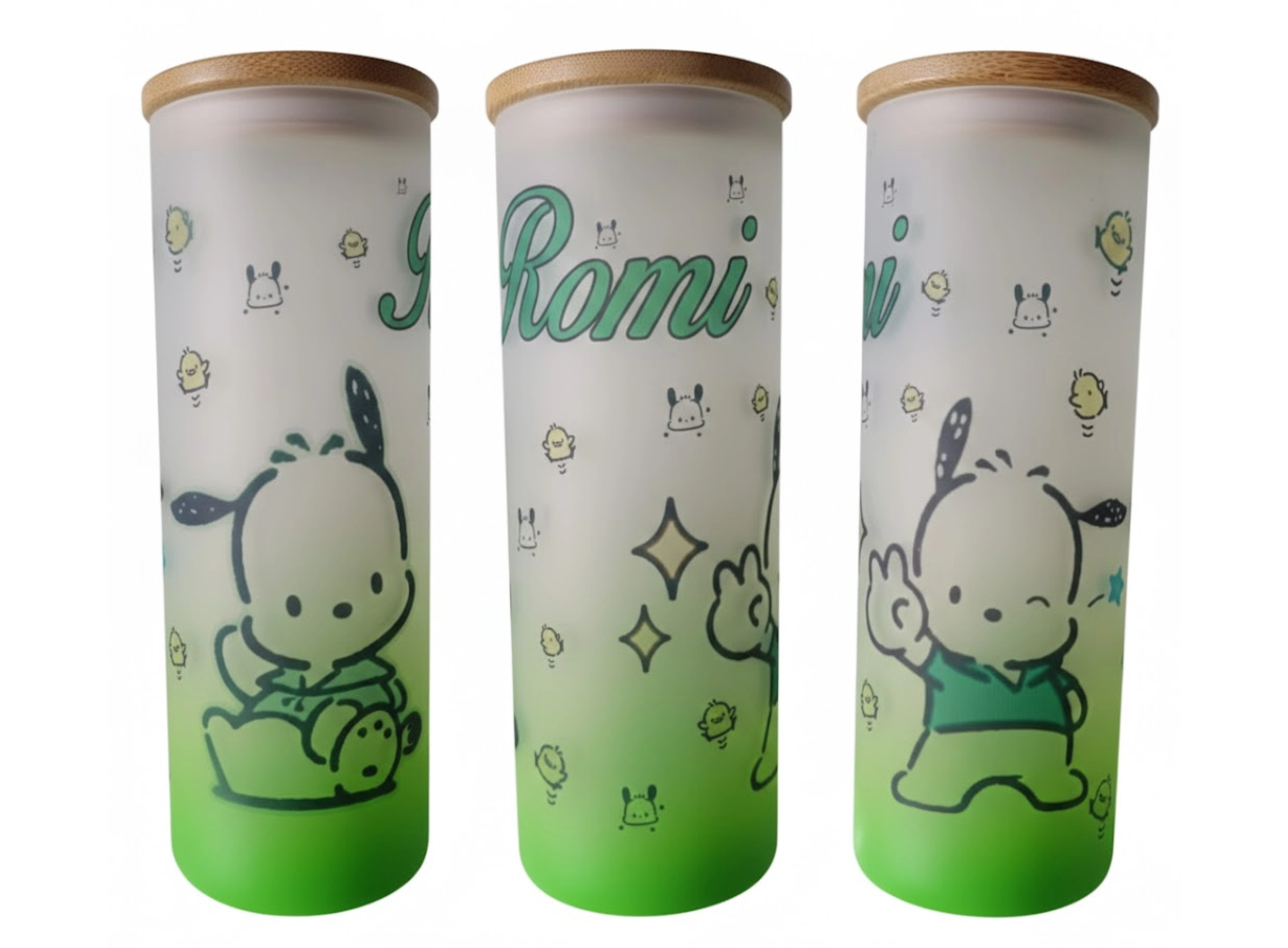 Vaso Largo Esmerilado