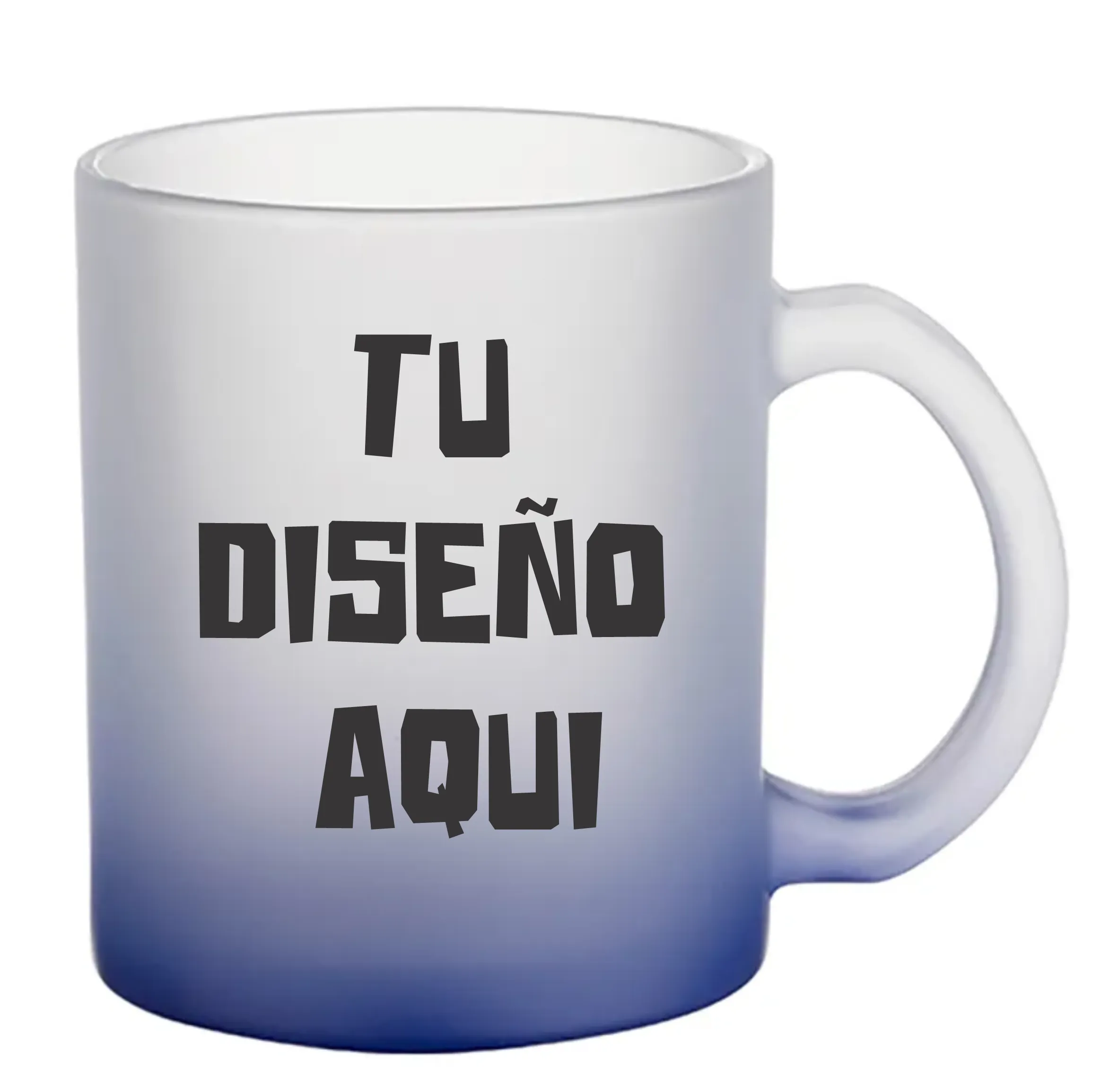 Taza esmerilada