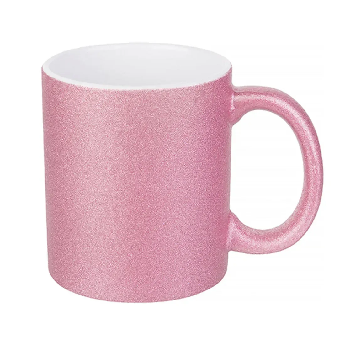 Taza con glitter